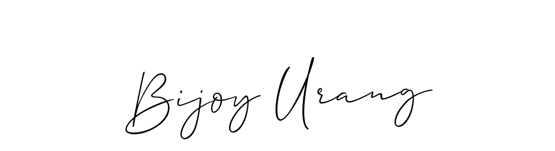 See photos of Bijoy Urang official signature by Spectra . Check more albums & portfolios. Read reviews & check more about Allison_Script font. Bijoy Urang signature style 2 images and pictures png