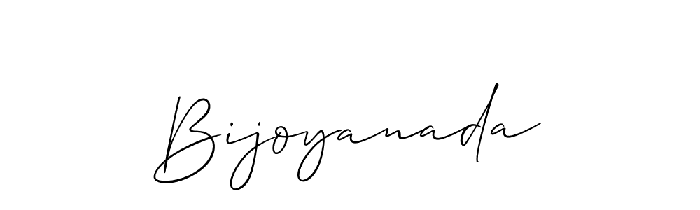 Also You can easily find your signature by using the search form. We will create Bijoyanada name handwritten signature images for you free of cost using Allison_Script sign style. Bijoyanada signature style 2 images and pictures png