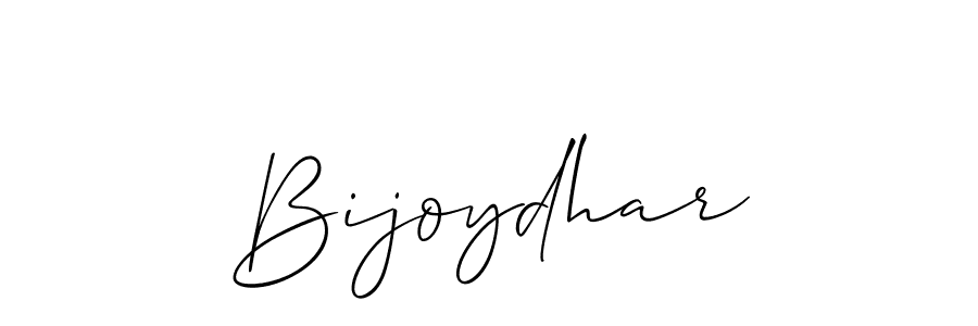 How to make Bijoydhar signature? Allison_Script is a professional autograph style. Create handwritten signature for Bijoydhar name. Bijoydhar signature style 2 images and pictures png