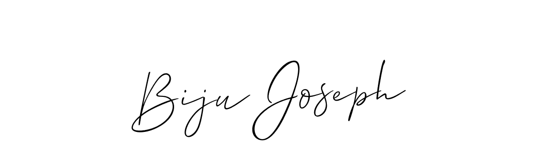 It looks lik you need a new signature style for name Biju Joseph. Design unique handwritten (Allison_Script) signature with our free signature maker in just a few clicks. Biju Joseph signature style 2 images and pictures png