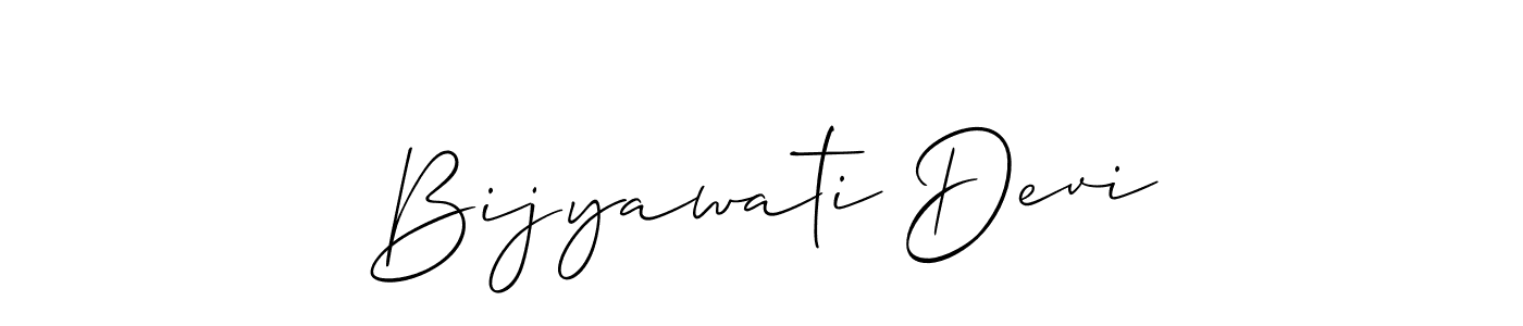 Make a beautiful signature design for name Bijyawati Devi. Use this online signature maker to create a handwritten signature for free. Bijyawati Devi signature style 2 images and pictures png