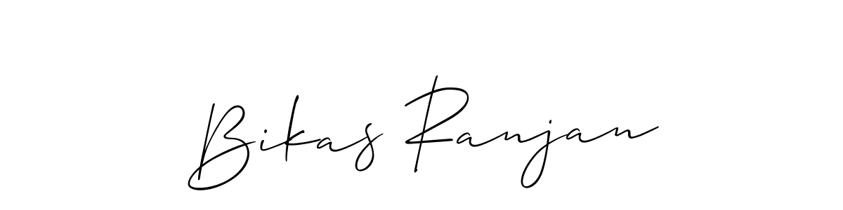 Design your own signature with our free online signature maker. With this signature software, you can create a handwritten (Allison_Script) signature for name Bikas Ranjan. Bikas Ranjan signature style 2 images and pictures png