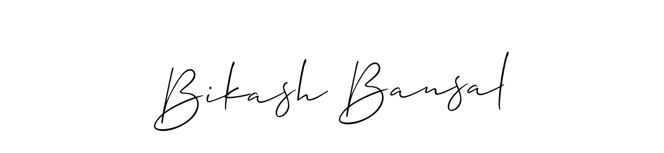 Best and Professional Signature Style for Bikash Bansal. Allison_Script Best Signature Style Collection. Bikash Bansal signature style 2 images and pictures png