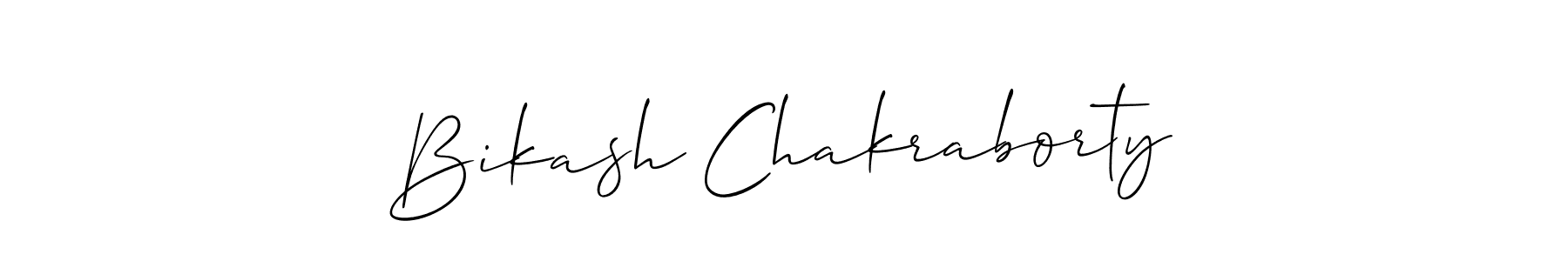 This is the best signature style for the Bikash Chakraborty name. Also you like these signature font (Allison_Script). Mix name signature. Bikash Chakraborty signature style 2 images and pictures png