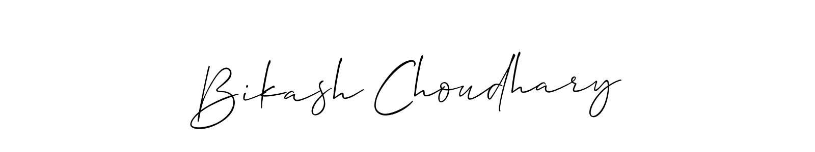 This is the best signature style for the Bikash Choudhary name. Also you like these signature font (Allison_Script). Mix name signature. Bikash Choudhary signature style 2 images and pictures png