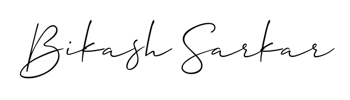 Get an exclusive digital autograph for Bikash Sarkar. The Allison_Script typeface captures the charm of real penmanship on paper. Bikash Sarkar signature style 2 images and pictures png