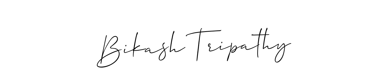 if you are searching for the best signature style for your name Bikash Tripathy. so please give up your signature search. here we have designed multiple signature styles  using Allison_Script. Bikash Tripathy signature style 2 images and pictures png