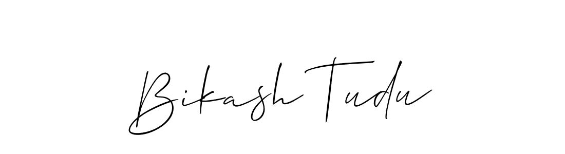 Once you've used our free online signature maker to create your best signature Allison_Script style, it's time to enjoy all of the benefits that Bikash Tudu name signing documents. Bikash Tudu signature style 2 images and pictures png