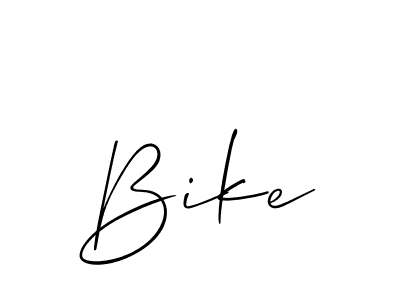 Bike stylish signature style. Best Handwritten Sign (Allison_Script) for my name. Handwritten Signature Collection Ideas for my name Bike. Bike signature style 2 images and pictures png