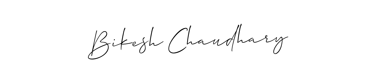 if you are searching for the best signature style for your name Bikesh Chaudhary. so please give up your signature search. here we have designed multiple signature styles  using Allison_Script. Bikesh Chaudhary signature style 2 images and pictures png