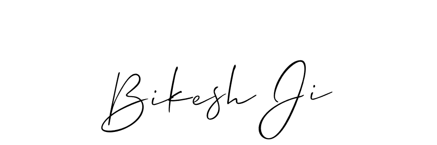 This is the best signature style for the Bikesh Ji name. Also you like these signature font (Allison_Script). Mix name signature. Bikesh Ji signature style 2 images and pictures png