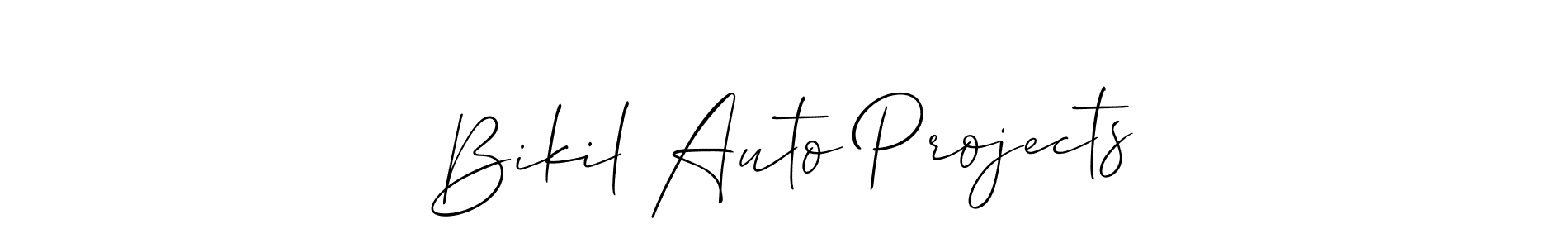 How to Draw Bikil Auto Projects signature style? Allison_Script is a latest design signature styles for name Bikil Auto Projects. Bikil Auto Projects signature style 2 images and pictures png