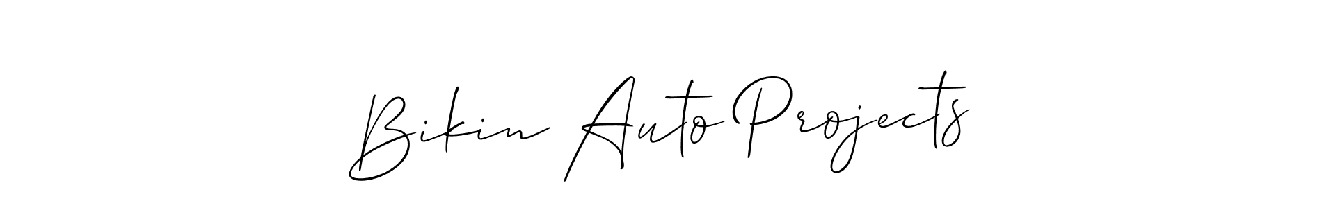 See photos of Bikin Auto Projects official signature by Spectra . Check more albums & portfolios. Read reviews & check more about Allison_Script font. Bikin Auto Projects signature style 2 images and pictures png