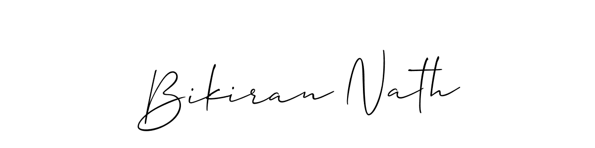 It looks lik you need a new signature style for name Bikiran Nath. Design unique handwritten (Allison_Script) signature with our free signature maker in just a few clicks. Bikiran Nath signature style 2 images and pictures png