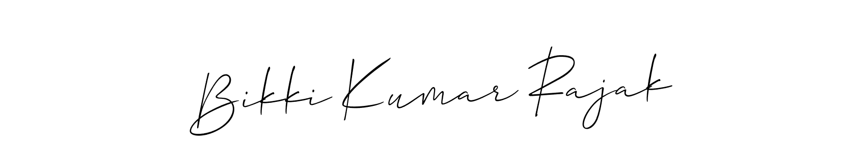 This is the best signature style for the Bikki Kumar Rajak name. Also you like these signature font (Allison_Script). Mix name signature. Bikki Kumar Rajak signature style 2 images and pictures png