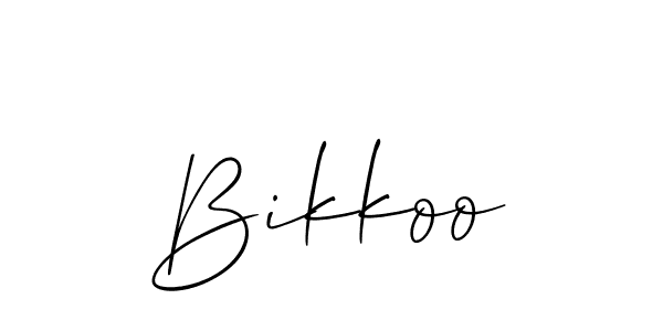 This is the best signature style for the Bikkoo name. Also you like these signature font (Allison_Script). Mix name signature. Bikkoo signature style 2 images and pictures png