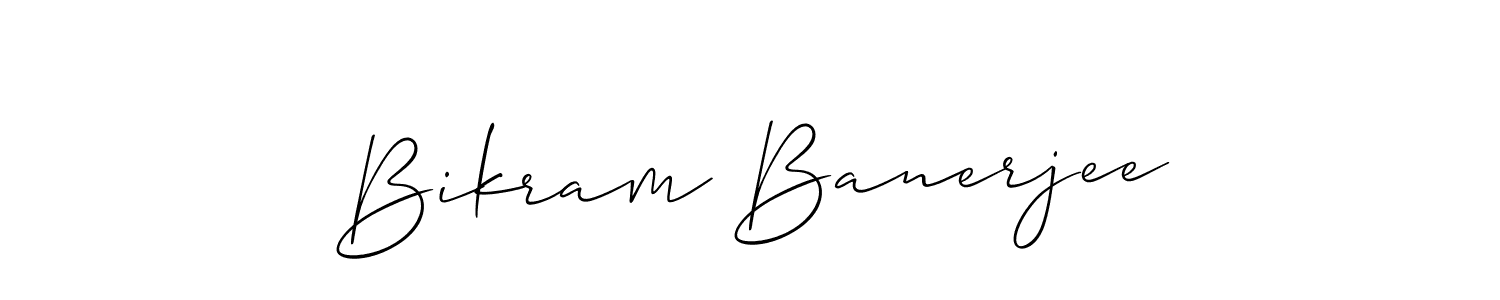 Similarly Allison_Script is the best handwritten signature design. Signature creator online .You can use it as an online autograph creator for name Bikram Banerjee. Bikram Banerjee signature style 2 images and pictures png