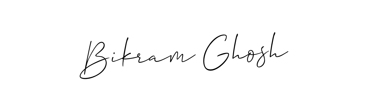 Bikram Ghosh stylish signature style. Best Handwritten Sign (Allison_Script) for my name. Handwritten Signature Collection Ideas for my name Bikram Ghosh. Bikram Ghosh signature style 2 images and pictures png