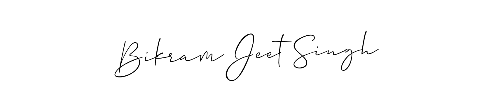 Make a beautiful signature design for name Bikram Jeet Singh. Use this online signature maker to create a handwritten signature for free. Bikram Jeet Singh signature style 2 images and pictures png