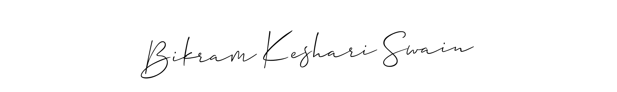 Also You can easily find your signature by using the search form. We will create Bikram Keshari Swain name handwritten signature images for you free of cost using Allison_Script sign style. Bikram Keshari Swain signature style 2 images and pictures png