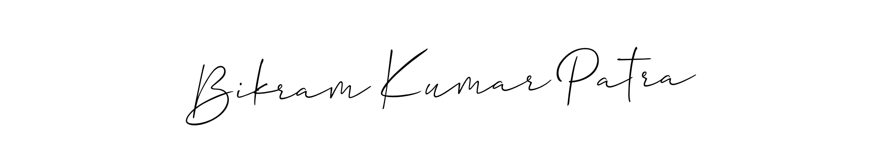 Bikram Kumar Patra stylish signature style. Best Handwritten Sign (Allison_Script) for my name. Handwritten Signature Collection Ideas for my name Bikram Kumar Patra. Bikram Kumar Patra signature style 2 images and pictures png