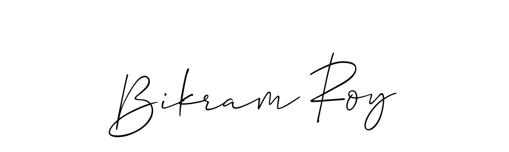 It looks lik you need a new signature style for name Bikram Roy. Design unique handwritten (Allison_Script) signature with our free signature maker in just a few clicks. Bikram Roy signature style 2 images and pictures png