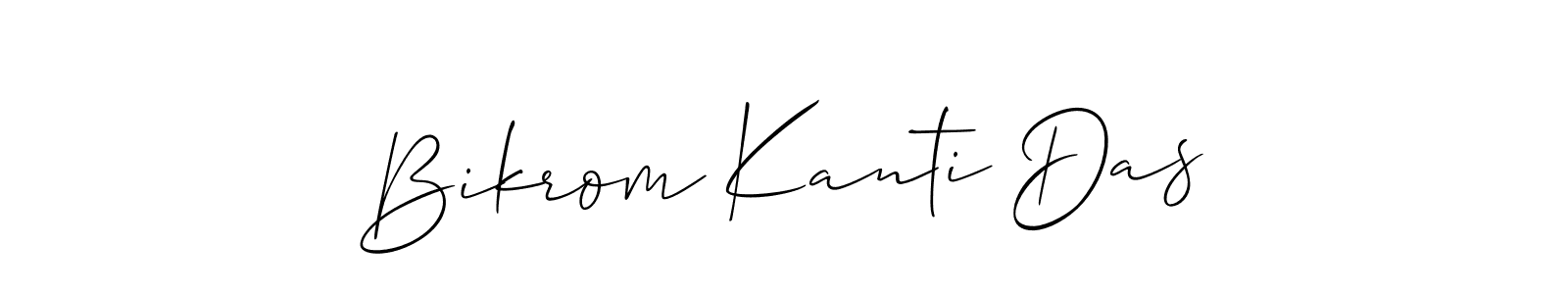 Bikrom Kanti Das stylish signature style. Best Handwritten Sign (Allison_Script) for my name. Handwritten Signature Collection Ideas for my name Bikrom Kanti Das. Bikrom Kanti Das signature style 2 images and pictures png