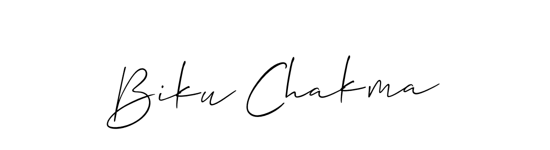 Also You can easily find your signature by using the search form. We will create Biku Chakma name handwritten signature images for you free of cost using Allison_Script sign style. Biku Chakma signature style 2 images and pictures png