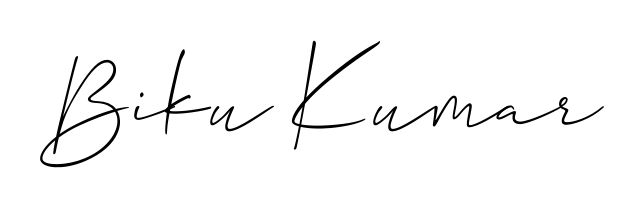 Stand out with a creative autograph for Biku Kumar. The Allison_Script styling blends modern aesthetics with classic signature flourishes. Biku Kumar signature style 2 images and pictures png