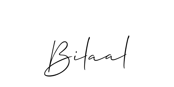 How to Draw Bilaal signature style? Allison_Script is a latest design signature styles for name Bilaal. Bilaal signature style 2 images and pictures png