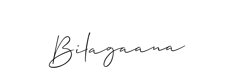 Allison_Script is a professional signature style that is perfect for those who want to add a touch of class to their signature. It is also a great choice for those who want to make their signature more unique. Get Bilagaana name to fancy signature for free. Bilagaana signature style 2 images and pictures png