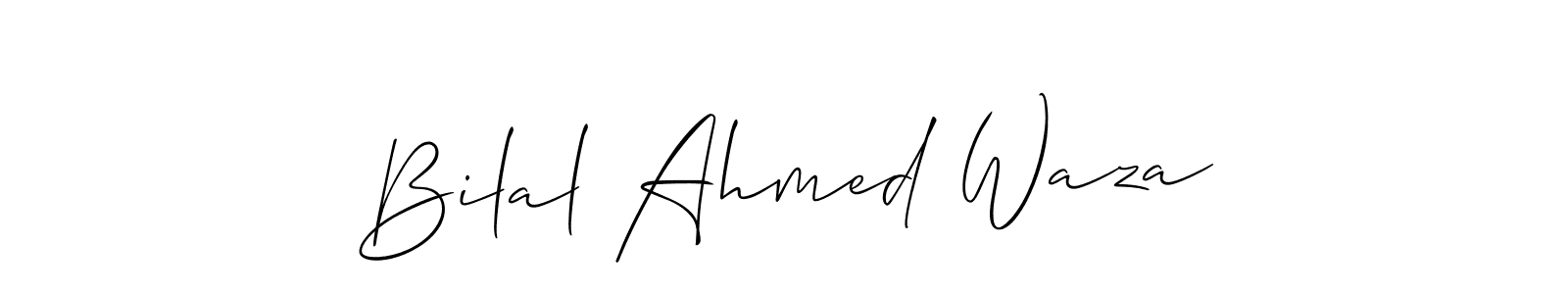 See photos of Bilal Ahmed Waza official signature by Spectra . Check more albums & portfolios. Read reviews & check more about Allison_Script font. Bilal Ahmed Waza signature style 2 images and pictures png
