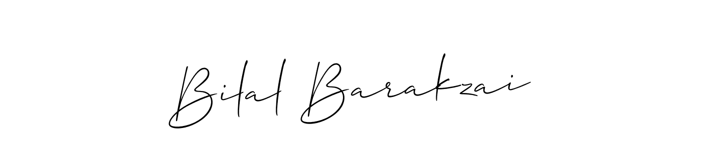 Make a beautiful signature design for name Bilal Barakzai. Use this online signature maker to create a handwritten signature for free. Bilal Barakzai signature style 2 images and pictures png