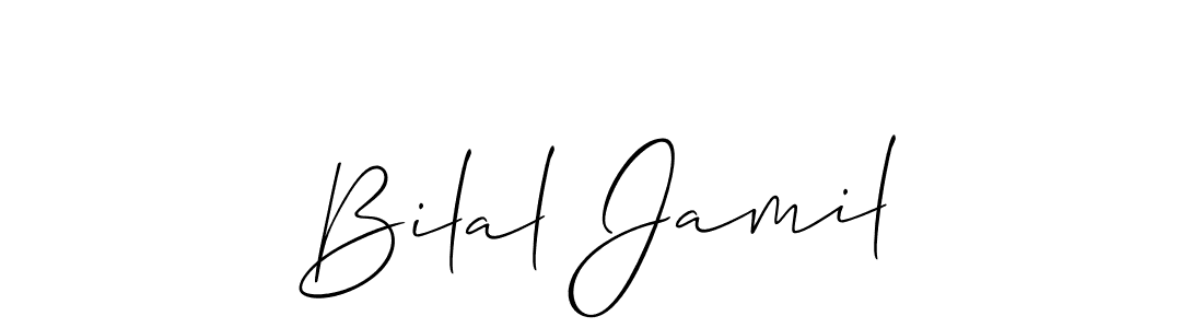 Make a beautiful signature design for name Bilal Jamil. Use this online signature maker to create a handwritten signature for free. Bilal Jamil signature style 2 images and pictures png