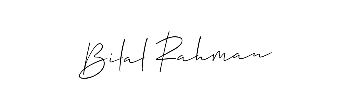 Check out images of Autograph of Bilal Rahman name. Actor Bilal Rahman Signature Style. Allison_Script is a professional sign style online. Bilal Rahman signature style 2 images and pictures png