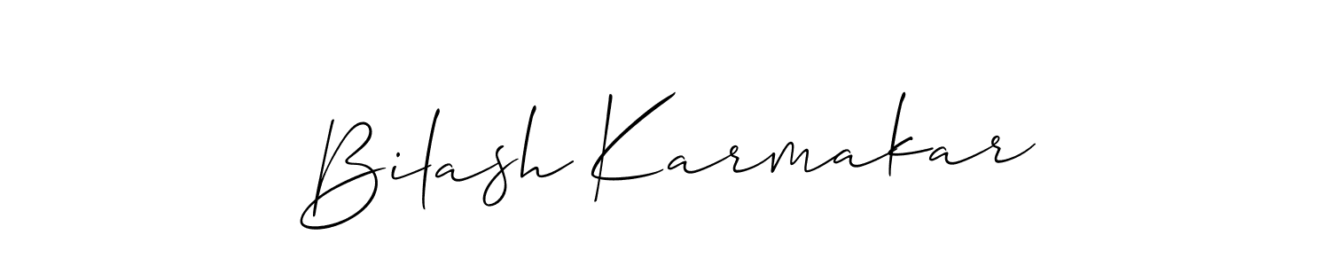 Similarly Allison_Script is the best handwritten signature design. Signature creator online .You can use it as an online autograph creator for name Bilash Karmakar. Bilash Karmakar signature style 2 images and pictures png