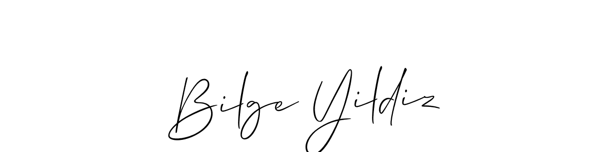 Once you've used our free online signature maker to create your best signature Allison_Script style, it's time to enjoy all of the benefits that Bilge Yildiz name signing documents. Bilge Yildiz signature style 2 images and pictures png