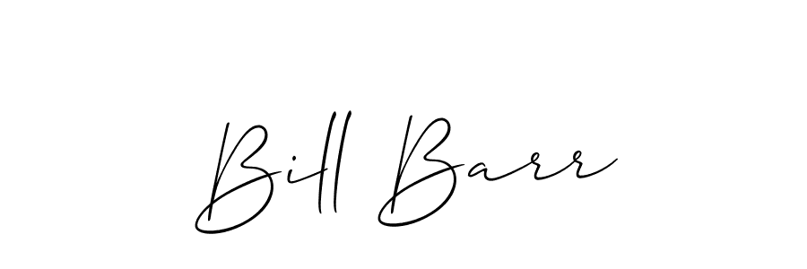 Allison_Script is a professional signature style that is perfect for those who want to add a touch of class to their signature. It is also a great choice for those who want to make their signature more unique. Get Bill Barr name to fancy signature for free. Bill Barr signature style 2 images and pictures png