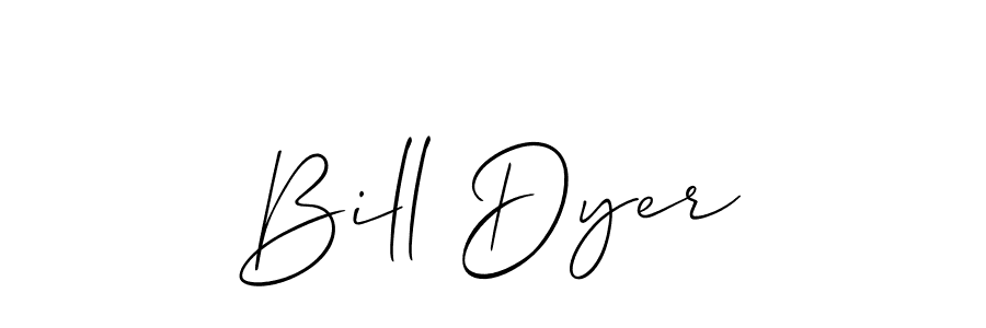 Once you've used our free online signature maker to create your best signature Allison_Script style, it's time to enjoy all of the benefits that Bill Dyer name signing documents. Bill Dyer signature style 2 images and pictures png