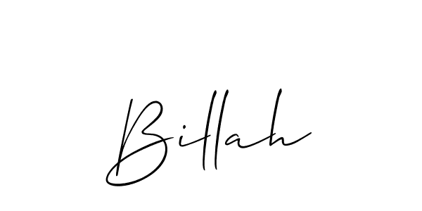 Make a short Billah signature style. Manage your documents anywhere anytime using Allison_Script. Create and add eSignatures, submit forms, share and send files easily. Billah signature style 2 images and pictures png