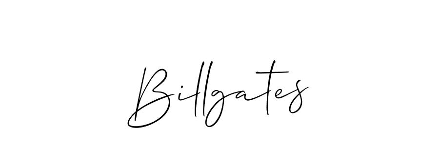 Best and Professional Signature Style for Billgates. Allison_Script Best Signature Style Collection. Billgates signature style 2 images and pictures png