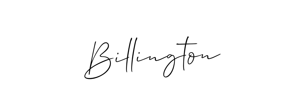 Once you've used our free online signature maker to create your best signature Allison_Script style, it's time to enjoy all of the benefits that Billington name signing documents. Billington signature style 2 images and pictures png