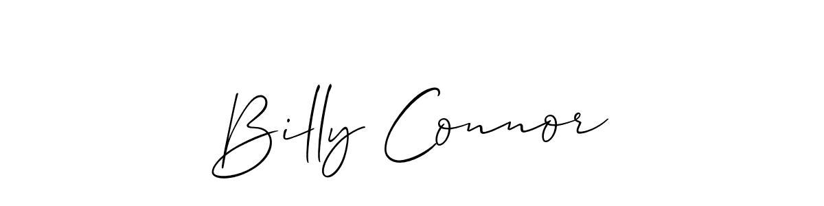 How to Draw Billy Connor signature style? Allison_Script is a latest design signature styles for name Billy Connor. Billy Connor signature style 2 images and pictures png