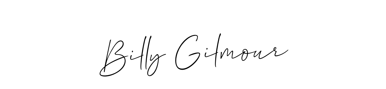 The best way (Allison_Script) to make a short signature is to pick only two or three words in your name. The name Billy Gilmour include a total of six letters. For converting this name. Billy Gilmour signature style 2 images and pictures png