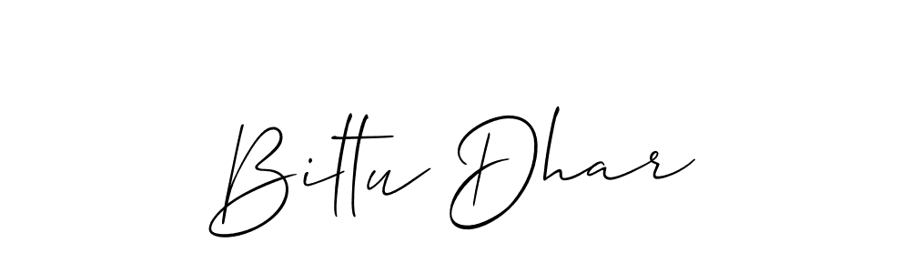 Also You can easily find your signature by using the search form. We will create Biltu Dhar name handwritten signature images for you free of cost using Allison_Script sign style. Biltu Dhar signature style 2 images and pictures png