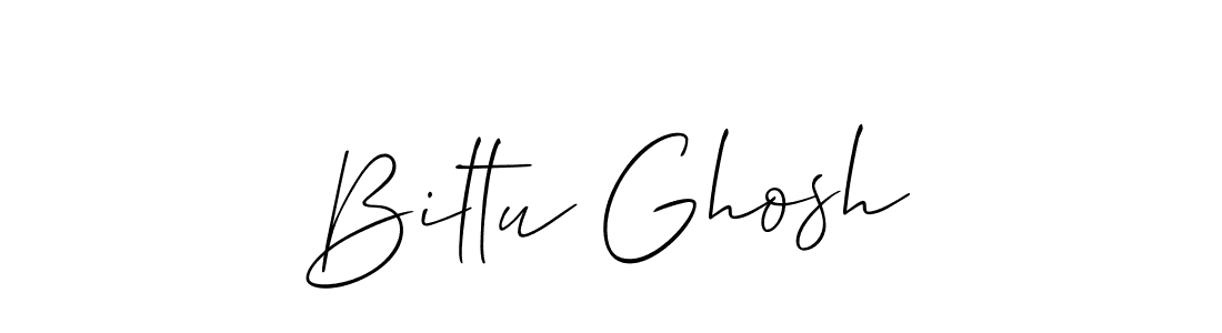 How to Draw Biltu Ghosh signature style? Allison_Script is a latest design signature styles for name Biltu Ghosh. Biltu Ghosh signature style 2 images and pictures png