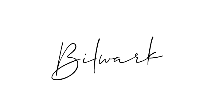 if you are searching for the best signature style for your name Bilwark. so please give up your signature search. here we have designed multiple signature styles  using Allison_Script. Bilwark signature style 2 images and pictures png