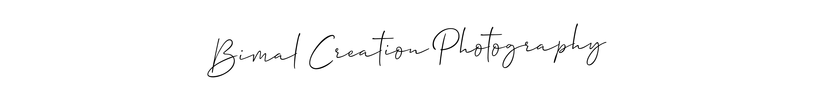 Once you've used our free online signature maker to create your best signature Allison_Script style, it's time to enjoy all of the benefits that Bimal Creation Photography name signing documents. Bimal Creation Photography signature style 2 images and pictures png