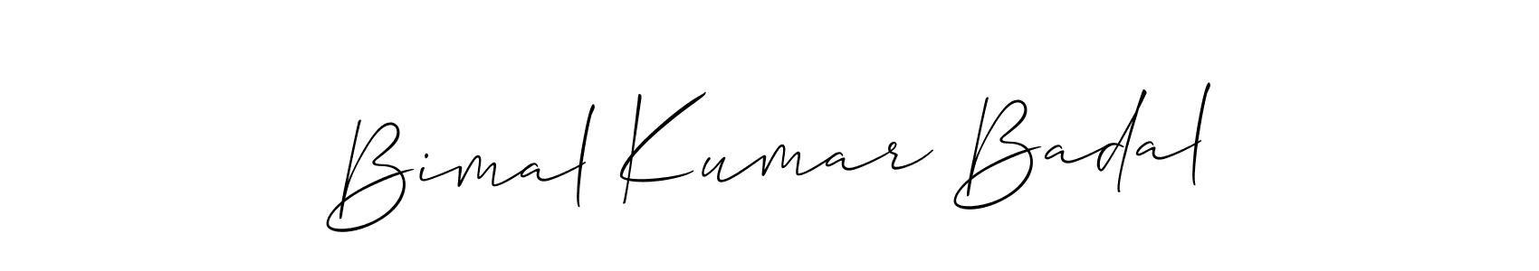 Make a beautiful signature design for name Bimal Kumar Badal. Use this online signature maker to create a handwritten signature for free. Bimal Kumar Badal signature style 2 images and pictures png