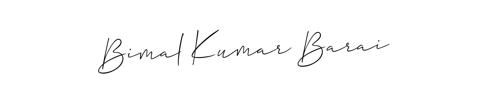 Also You can easily find your signature by using the search form. We will create Bimal Kumar Barai name handwritten signature images for you free of cost using Allison_Script sign style. Bimal Kumar Barai signature style 2 images and pictures png